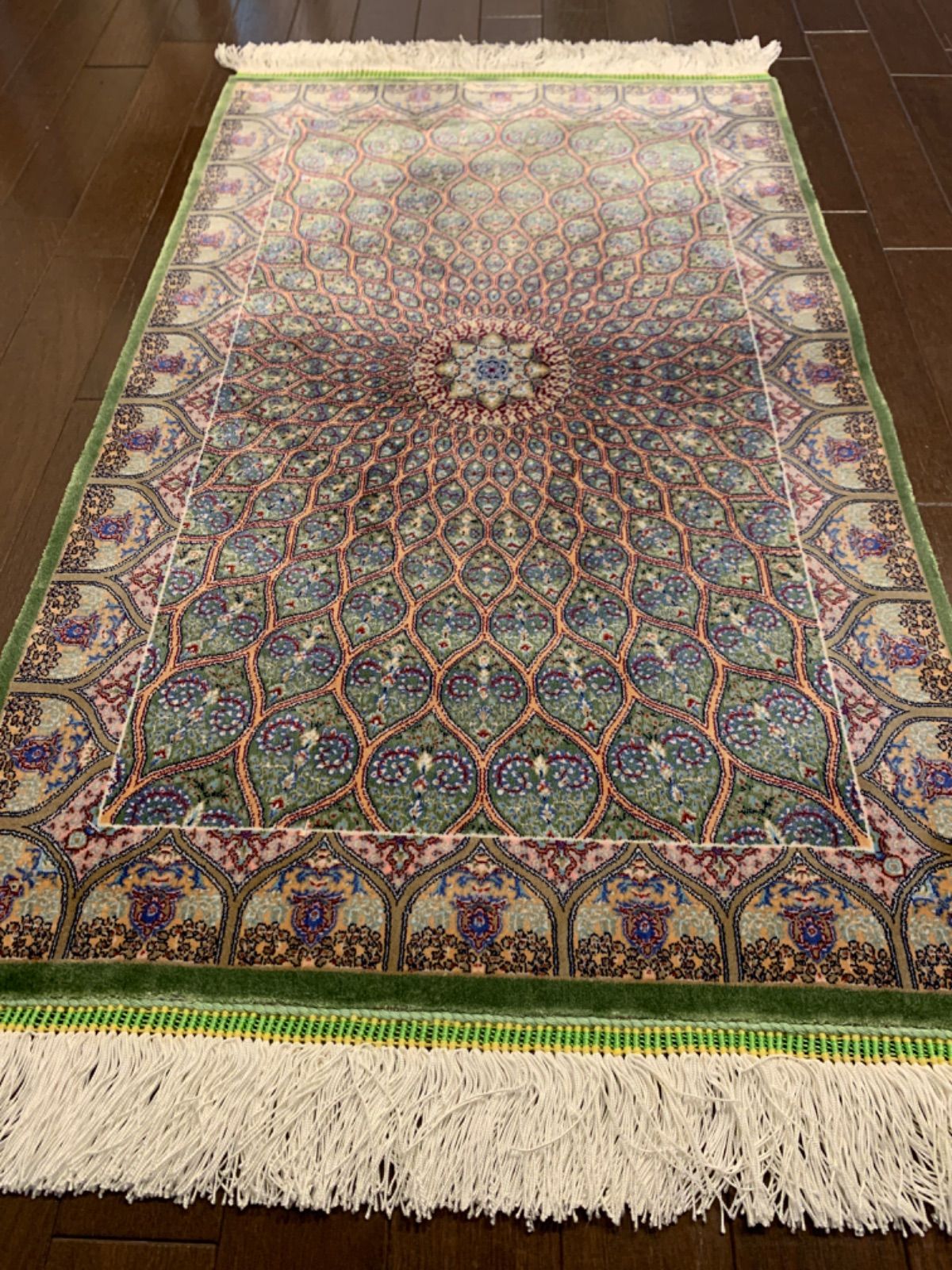 ペルシャ絨毯 玄関マットサイズ ペルシャ 絨毯