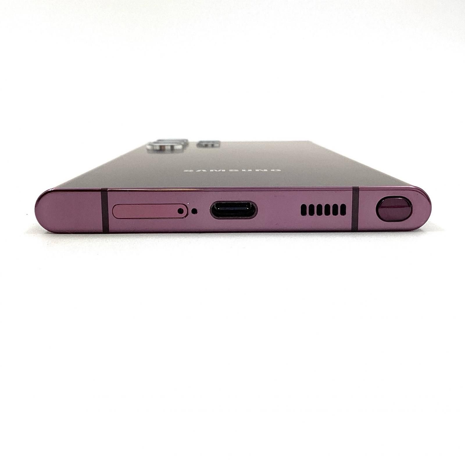 SAMSUNG Galaxy S22 Ultra 512GB バーガンディー SIMフリー SM-S908N