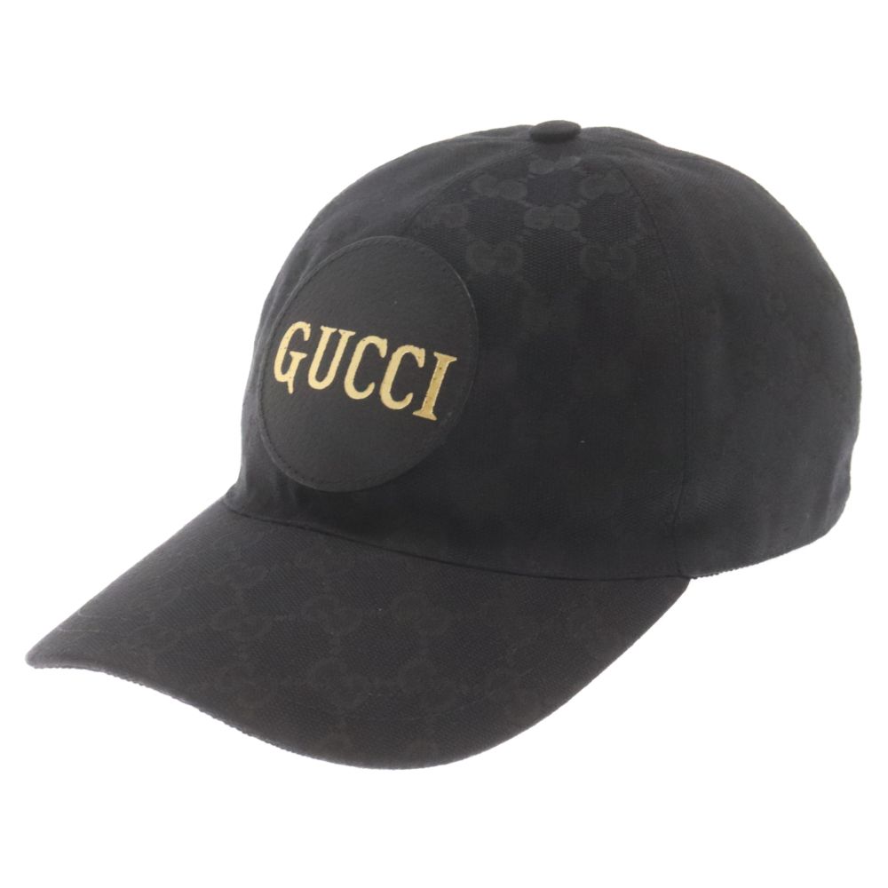 GUCCI (グッチ) OFF THE GRID GGスプリーム ベースボールキャップ 帽子 576253 4HG53 ブラック