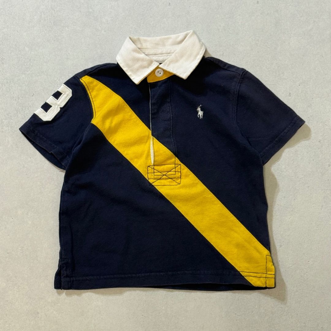 80cm】Polo Ralph Lauren S/S Rugger Shirt / ポロ ラルフ