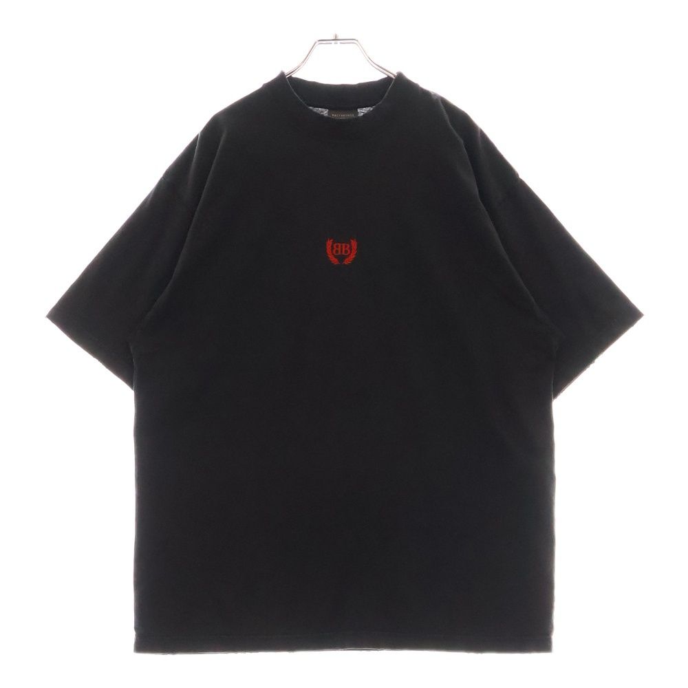 BALENCIAGA (バレンシアガ) 25SS BB LOGO TEE ロゴ刺繍半袖T