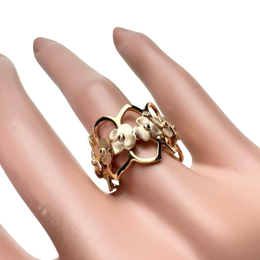 12号 【Chaumet/ショーメ】フラワーモチーフ リング・指輪