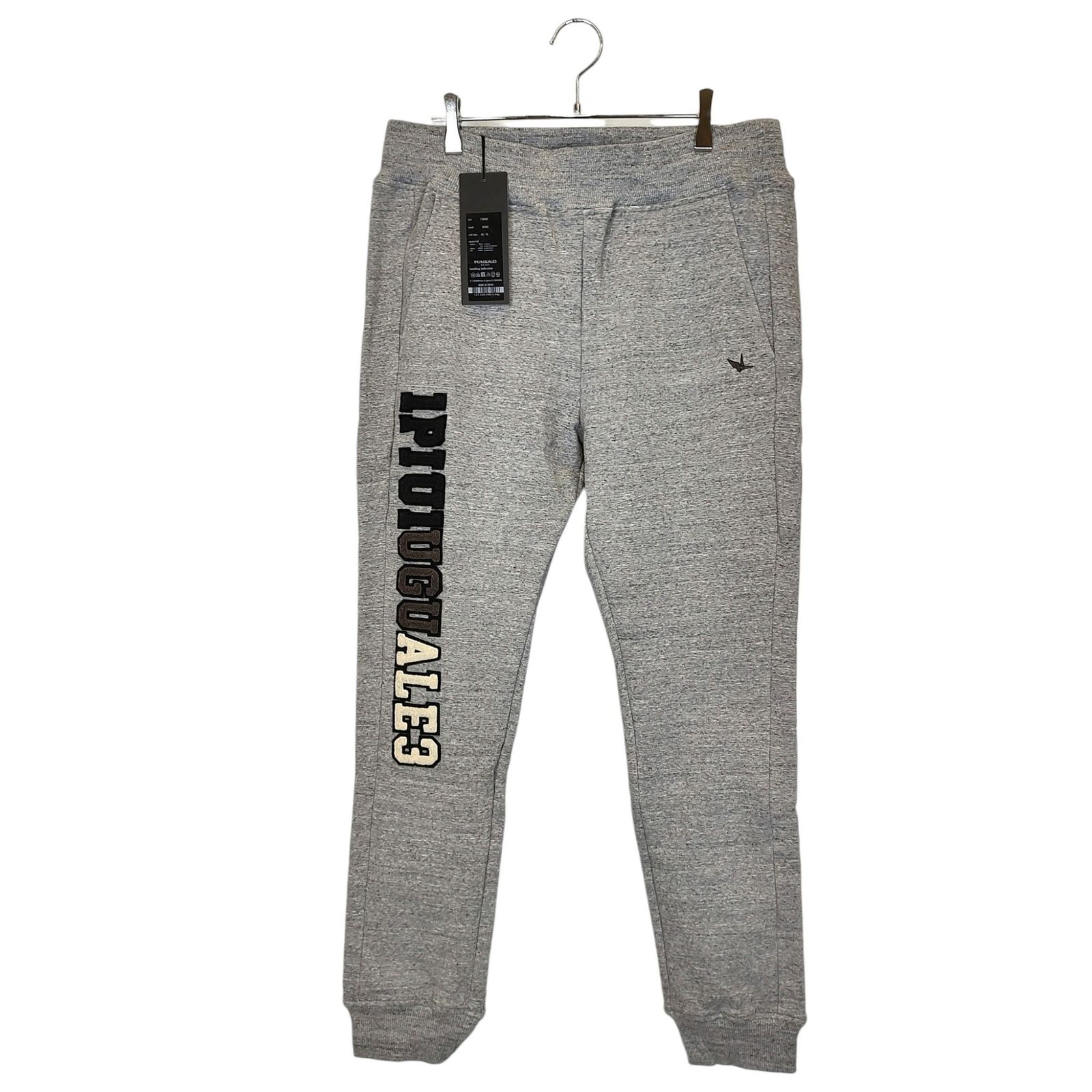 1PIU1UGUALE3 SPORT ウノピゥウノウグァーレトレ スポーツ CLASSIC SWEAT SOLID RIB スウェット リブ パンツ CM060 MN02 6 XL グレー メンズ