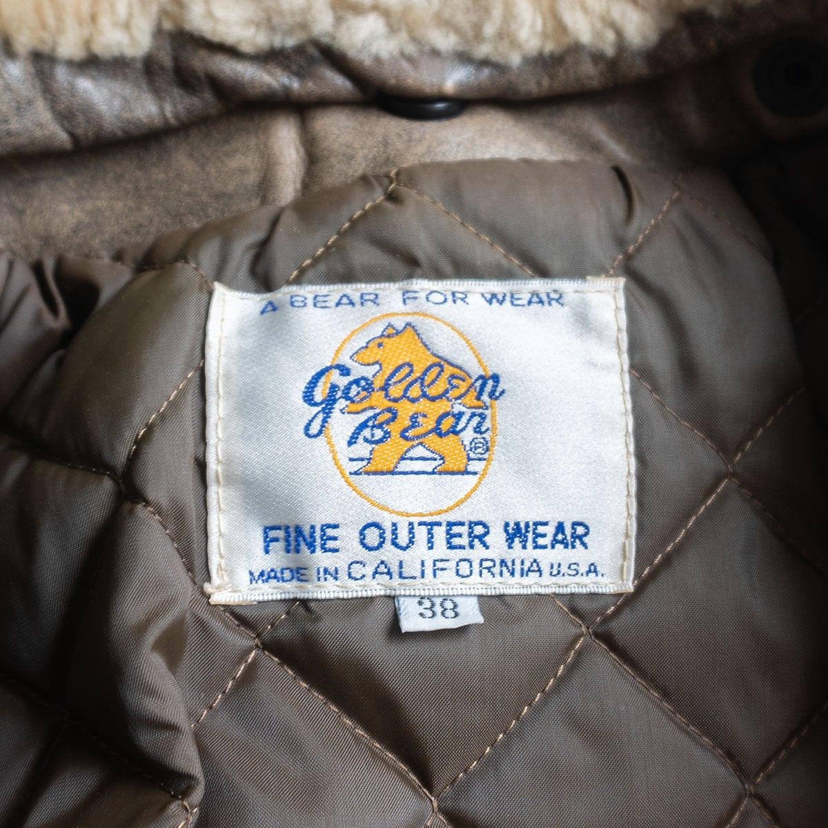コールドウェザー ジャケット Lサイズ ベージュ Golden BearハーフZIPスウェット | ゴールデンベアストア