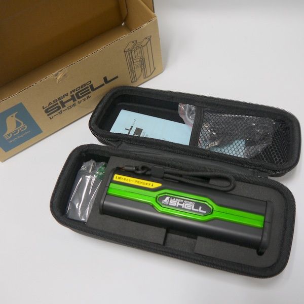 シンワ測定 Shinwa Sokutei レーザーロボ SHELL グリーン 70827 墨出し器 小型 正面クロスライン 天墨ポイント 地墨ポイント≡DT6604