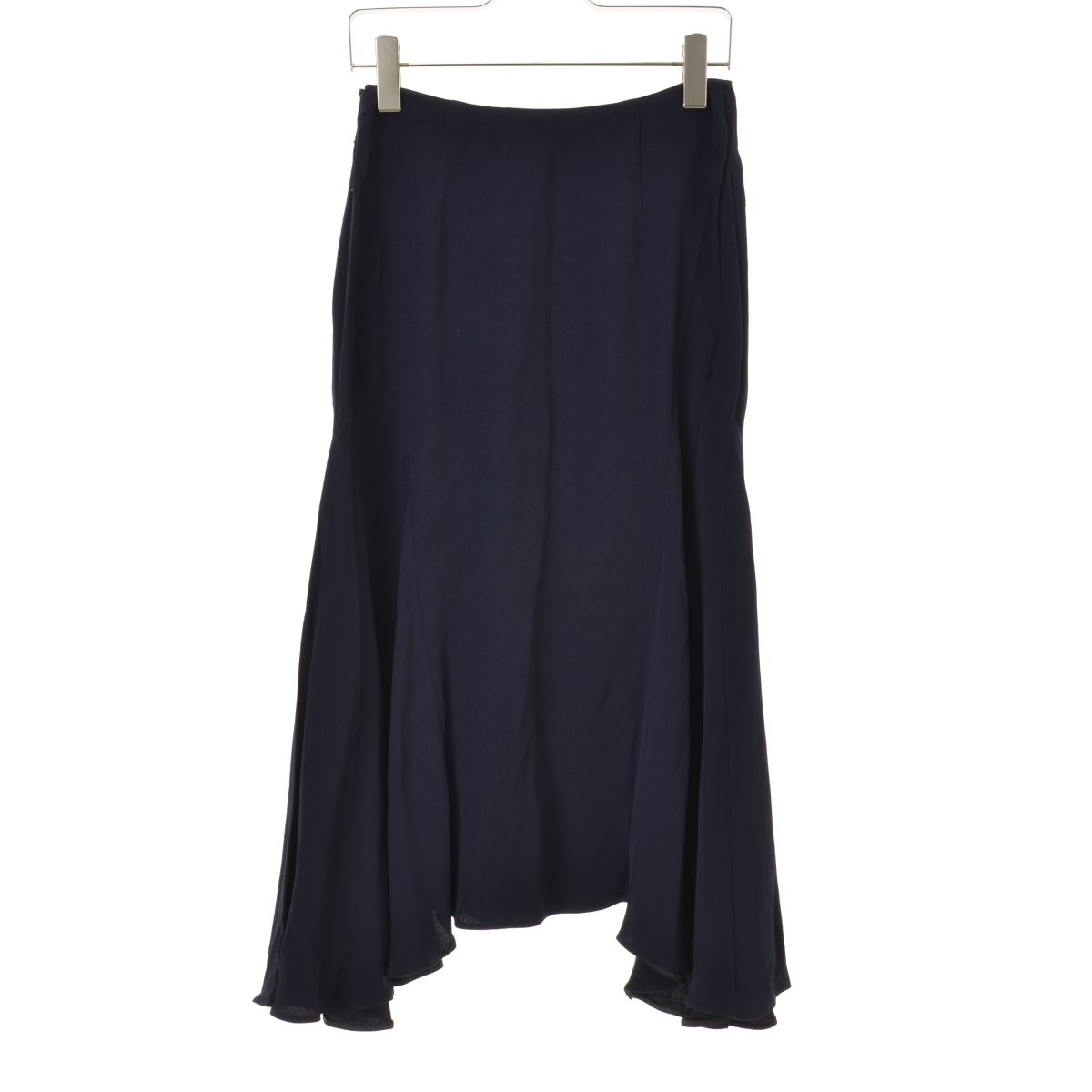 PRADA P187W SOOO 15VR キャディクレープ ミディスカート