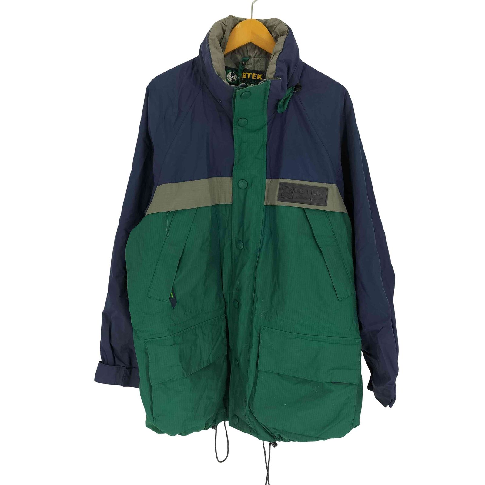 宅配便配送 90s L EBTEK ジャケット コート フード ナイロン Gore-tex ジャケット・アウター