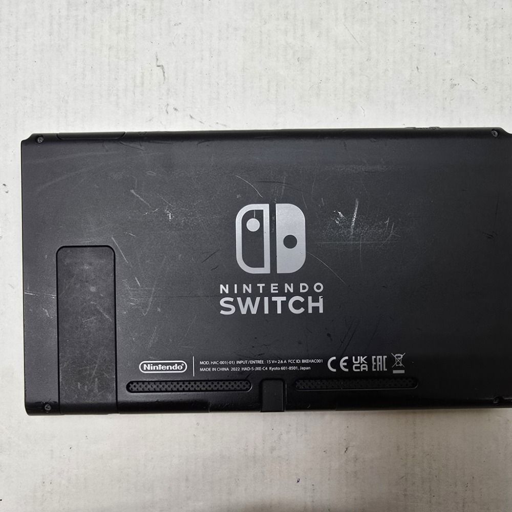 01w-0909 〇 ゲームハード ニンテンドー スイッチ Nintendo Switch HAC-001(-01) XKJ 完動品  【中古品】