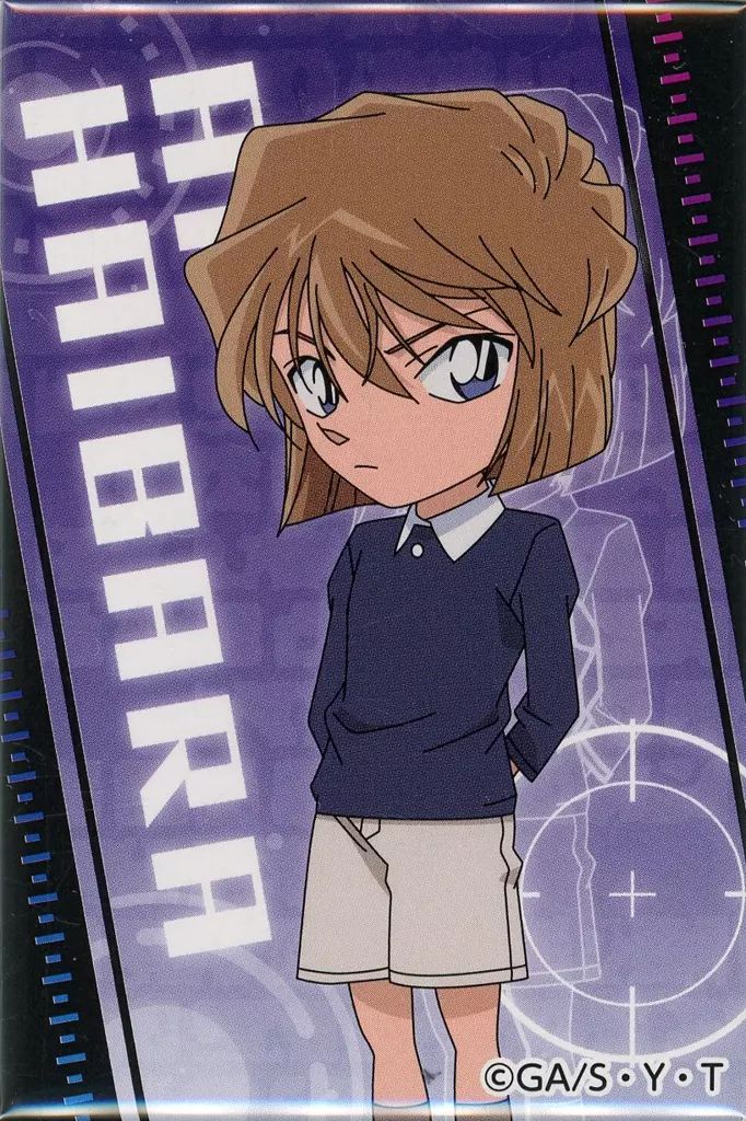 中古】バッジ・ピンズ 灰原哀 「名探偵コナン in JOYPOLIS ～湾岸の