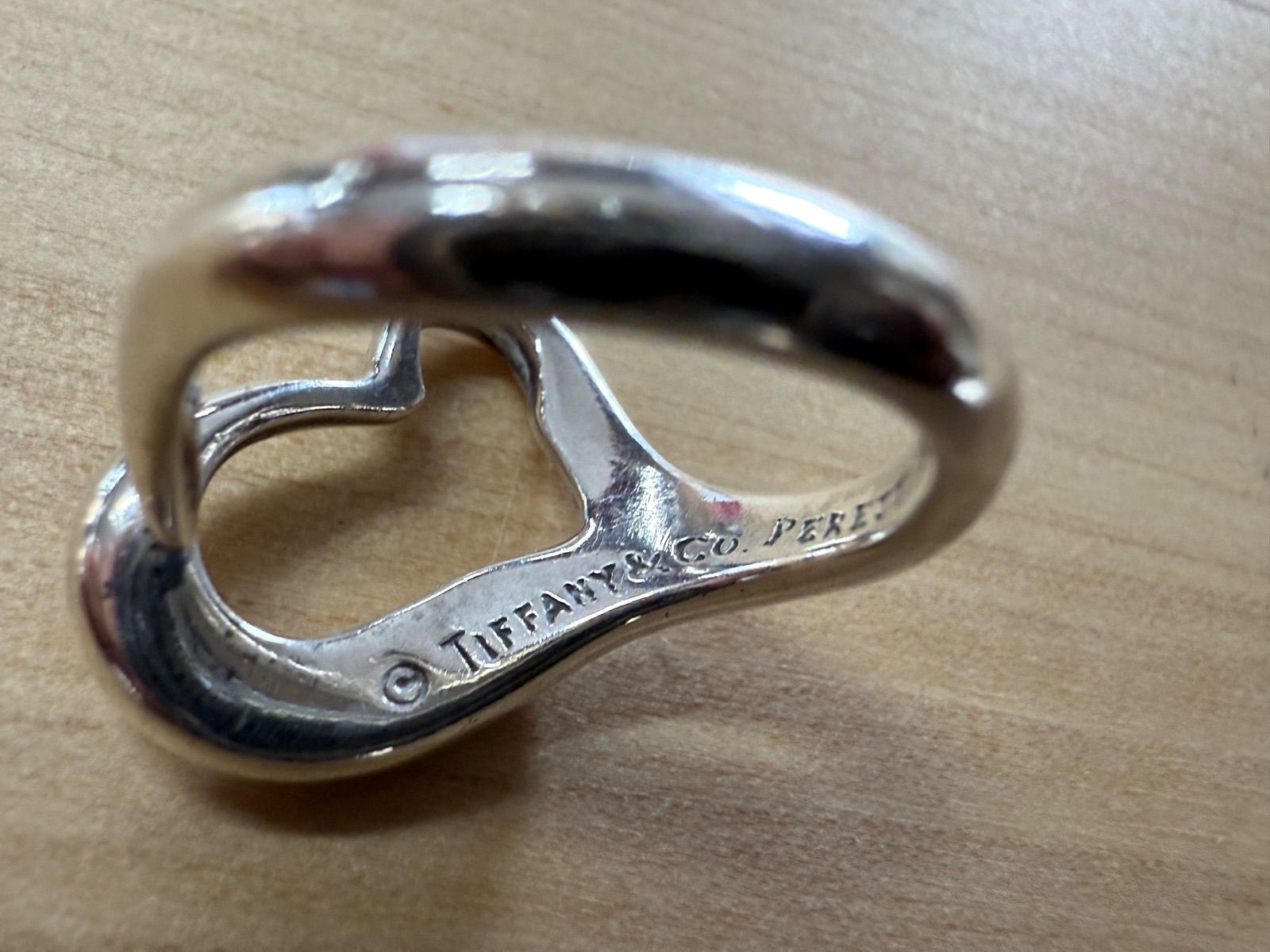 TIFFANY&Co ティファニー オープンハート SV925 リング