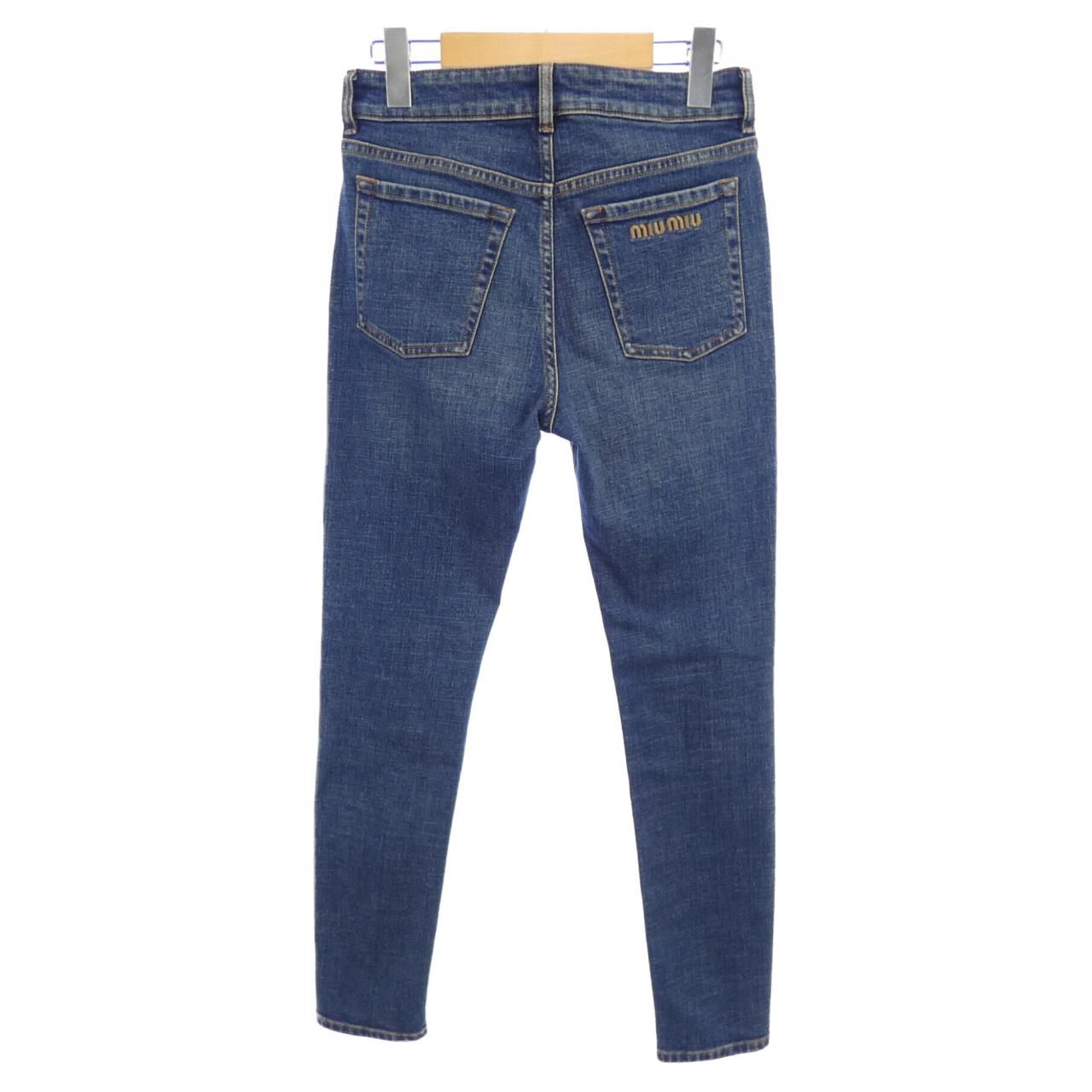 ミュウミュウ MIU MIU GWP539 S000 15UJ ジーンズ
