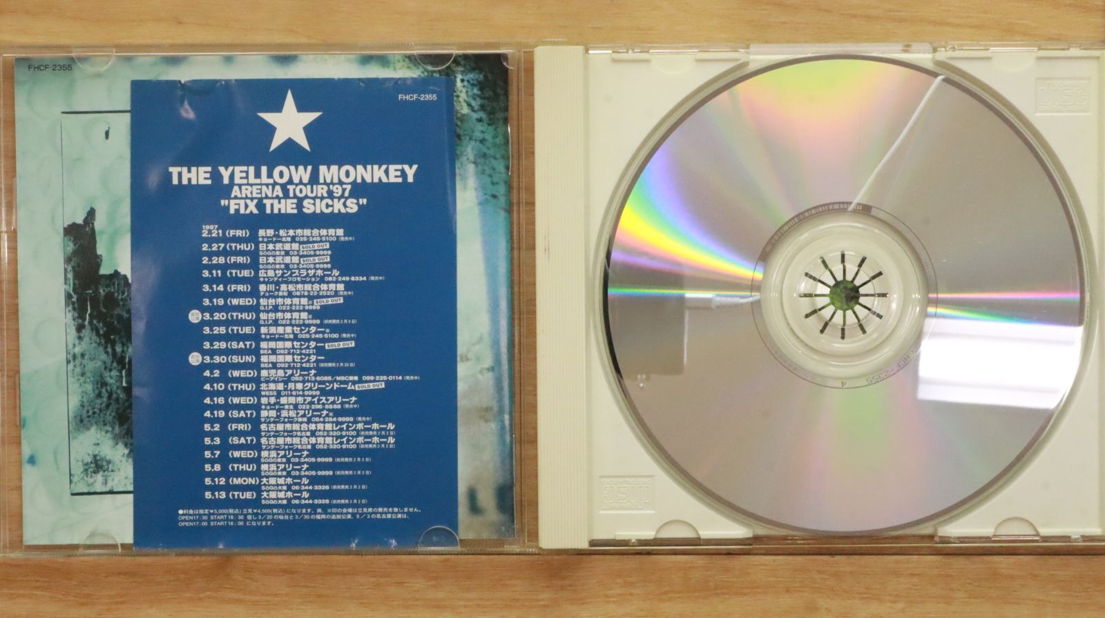 国内盤CD☆ザ・イエローモンキー/THE YELLOW MONKEY□ SICKS