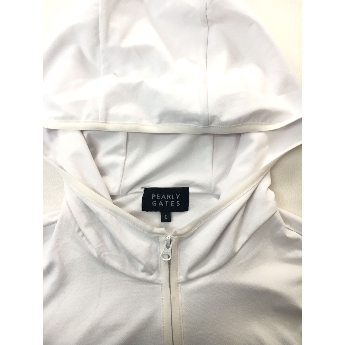 中古 レディース パーリーゲイツ PEARLY GATES パーカー 0(S) 白