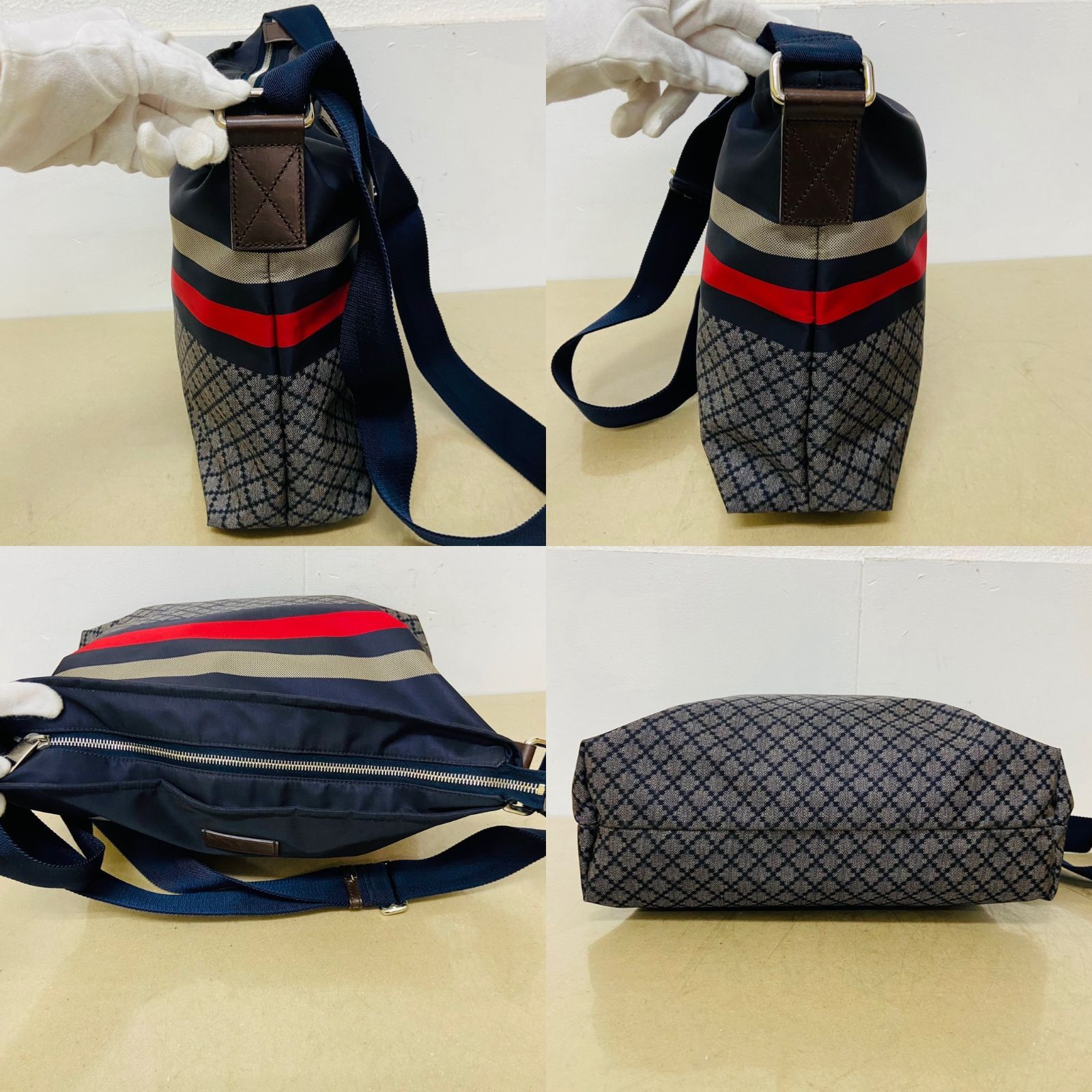 GUCCI グッチ ショルダーバッグ ディアマンテ 270410 ナイロン 