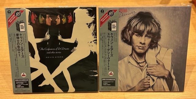 紙ジャケCD2枚セット】ケヴィン・エアーズ 「夢博士の告白+1」「スウィート・デシーヴァー+2」 Kevin Ayers - メルカリ