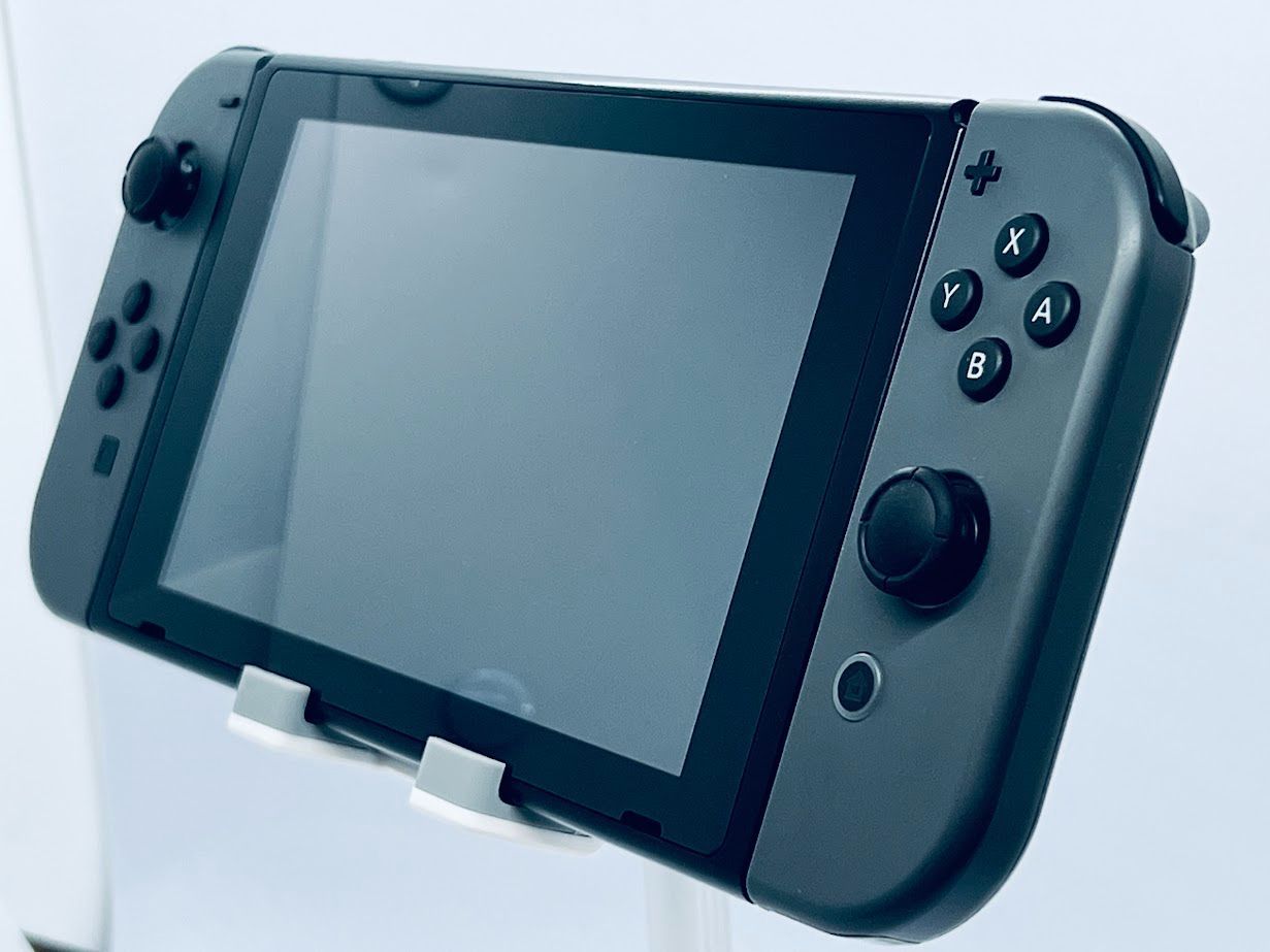 Nintendo Switch グレー 本体  未対策機　ほぼ新品レアおまけ付き