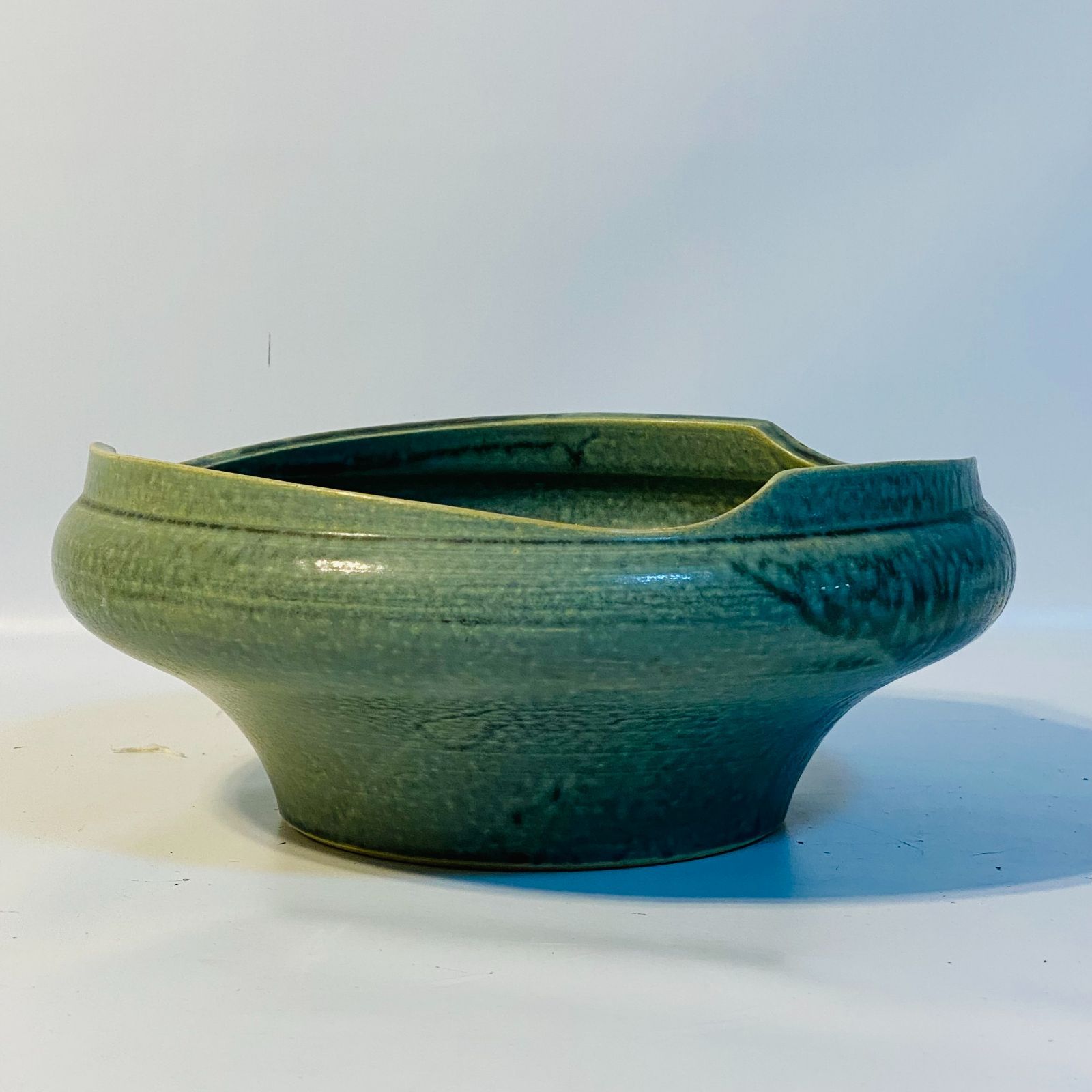 水盤 青二輪 花器 花瓶 華道 花道 お花 生け花 水器 花立 花入 送料