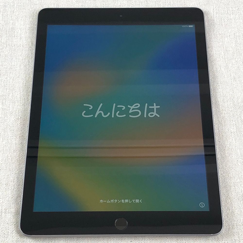 ◆ジャンク品◆Apple iPad 第5世代 本体 Wi-Fiモデル（A1822）128GB Space Gray★バッテリー低下　他/TL-JUNK-241169（165002）