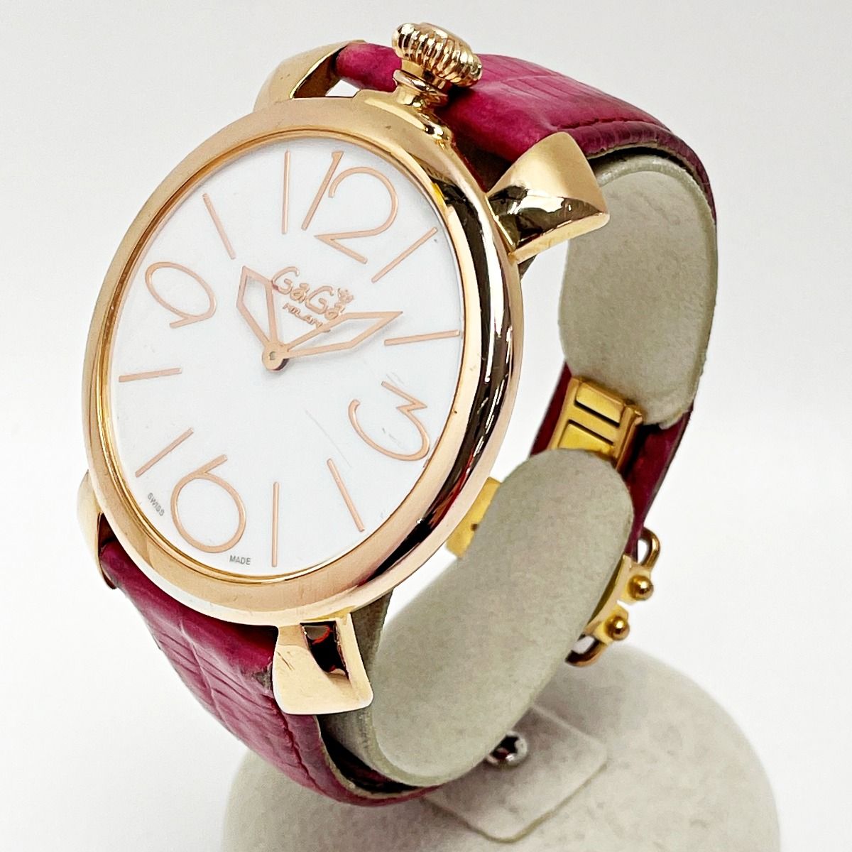 GAGA MILANO 時計ピンク GaGa MILANO - GaGa MILANO -ガガミラノ腕時計 ピンクの通販 by
