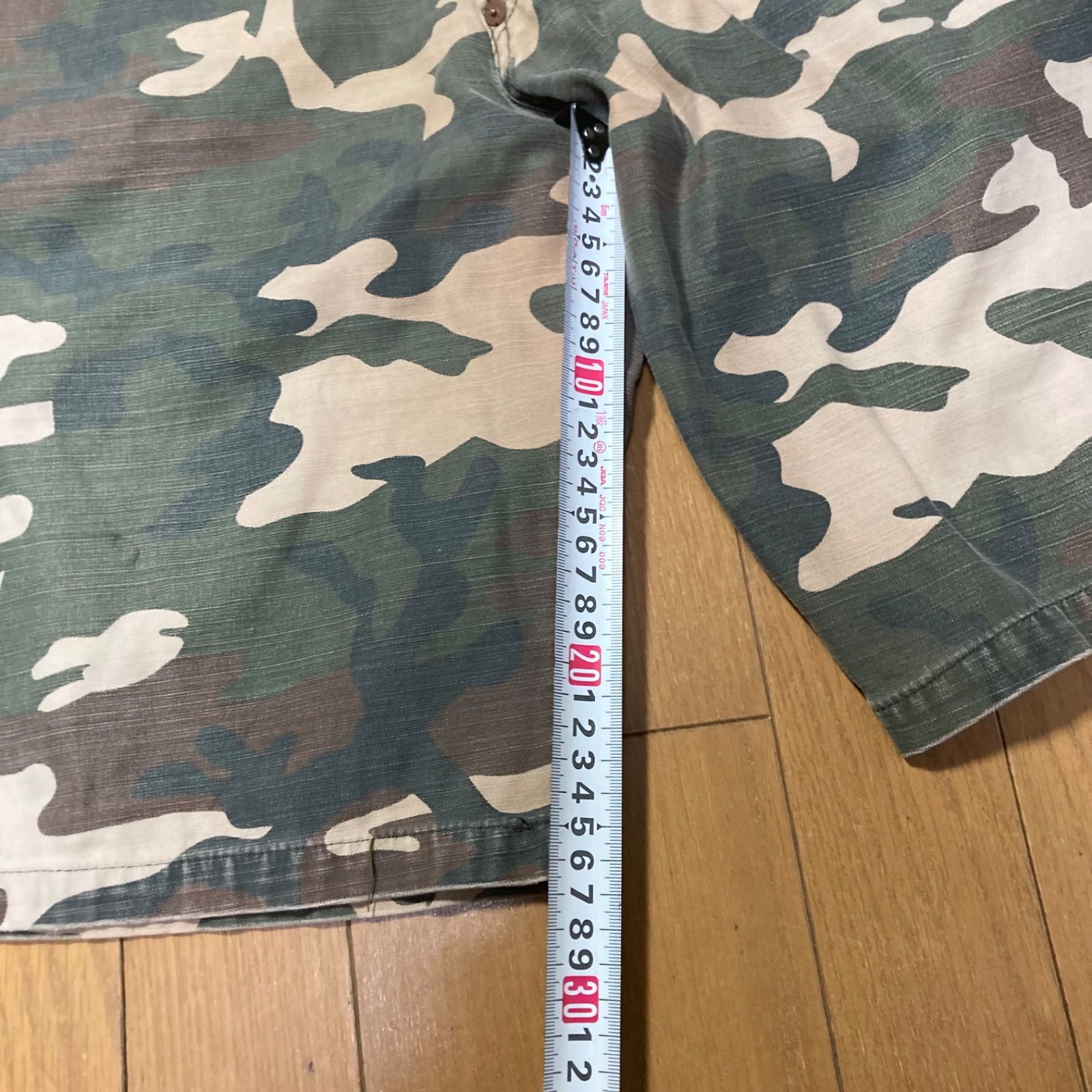 エヴィス迷彩ショートパンツ EVISU ショート パンツ 迷彩 エヴィス ハーフパンツ - メルカリ