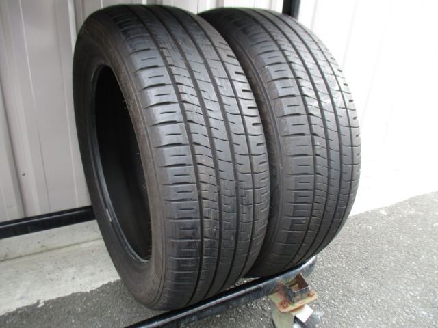 215/55R17 94V ダンロップ ENASAVE EC204 2022年製 2本 送料込 T44390822インボイス領収書発行可能