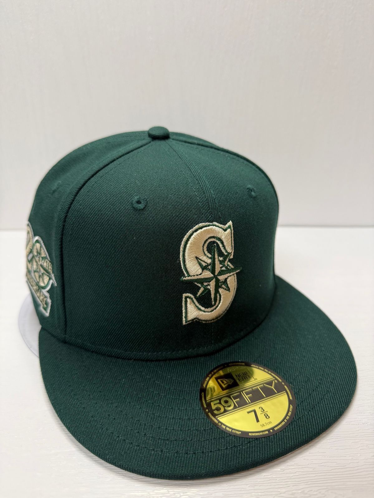 シアトル・マリナーズ バッティングケージ ジャケット Newera シアトルマリナーズ 20thアニバーサリー 59fifty