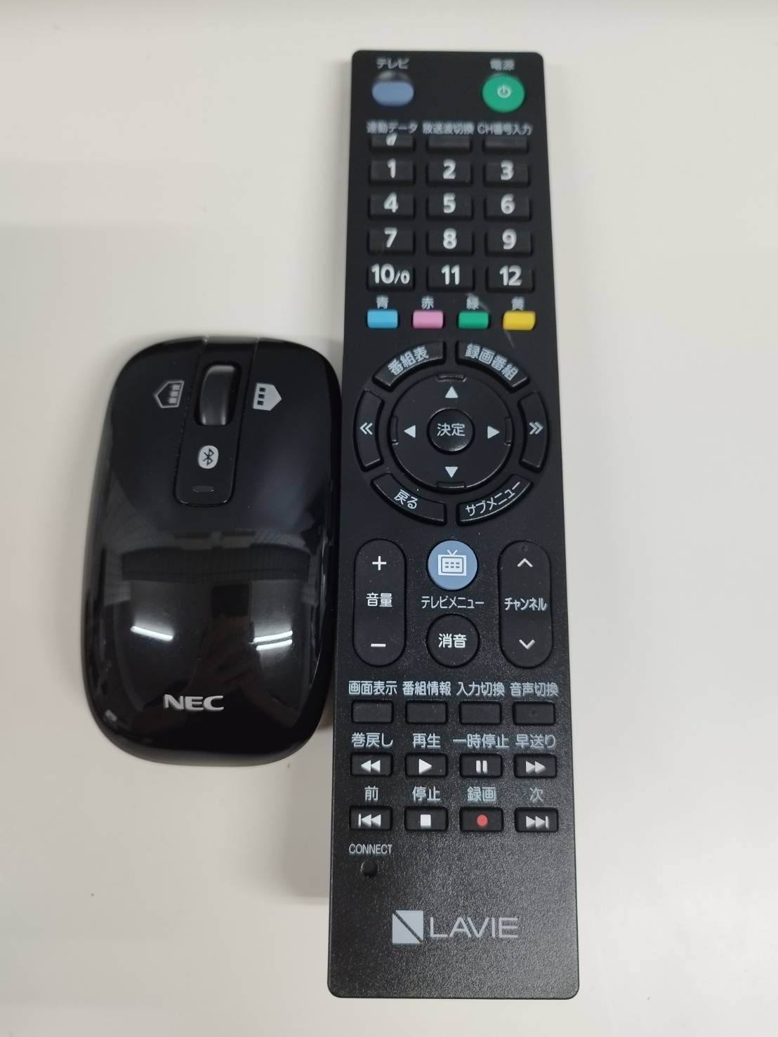 PC周辺機器 NEC キーボード(KG-1129)・リモコン(RC-1530)・マウス(MT 