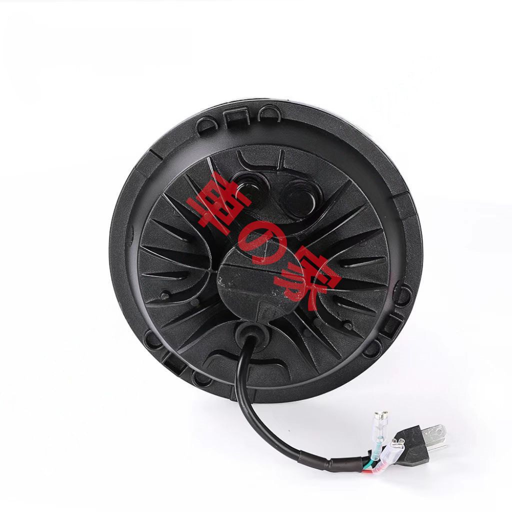 7インチ LED ヘッドライト 55W JEEP JK TJ スズキジムニー ハマーH2 HI.Low切替式.ディライト.ウインカー ホワイト 12V 24V 2個 FFCRYSTALESIA_COM