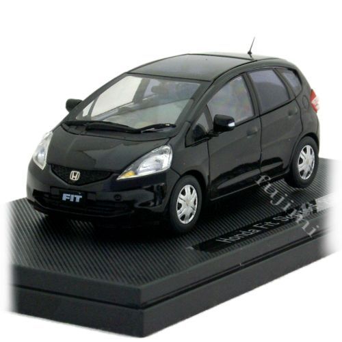 EBBRO Honda Fit Sky Roof 2007 1/43 ブラック ホンダ フィット スカイルーフ ミニカー - メルカリ