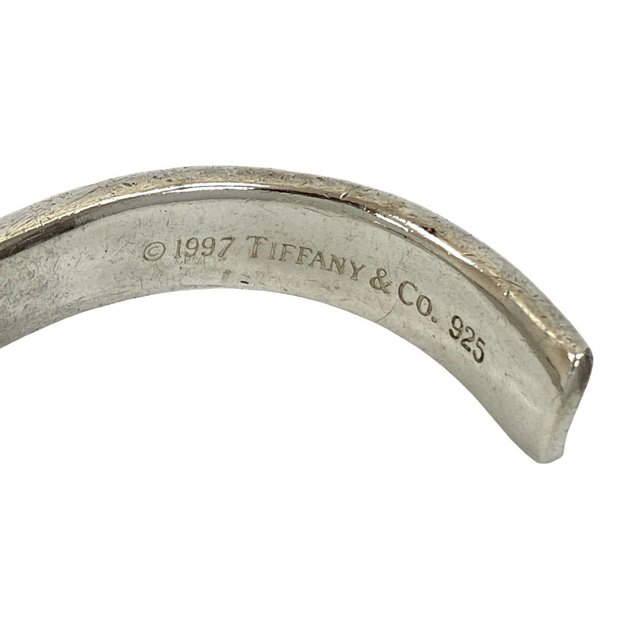 極 美品 TIFFANY&Co. ティファニー 1837 ナロー バングル シルバー925
