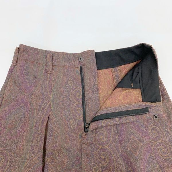 SHINYAKOZUKA 19AW ペイズリー ゴブリン ワイド バギー SHINYAKOZUKA 19AW ペイズリー ゴブリン ワイド バギー