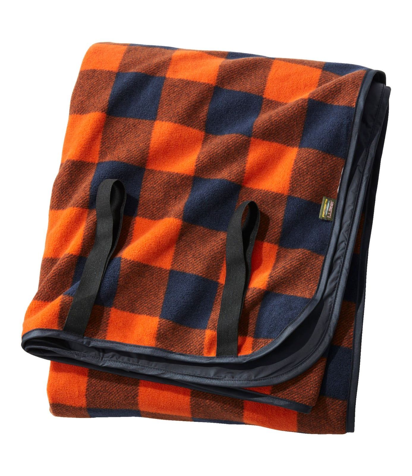 Peak Orange Buffalo Plaid L.L.Bean（エルエルビーン） ウォータープルーフ・アウトドア・ブランケット、エクストララージ プラッド フリーサイズ Peak Orange Buffalo Plaid レッド １０００１６０３５４