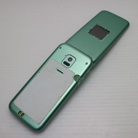 中古 F-02J らくらくホン ミントグリーン 即日発送 ガラケー