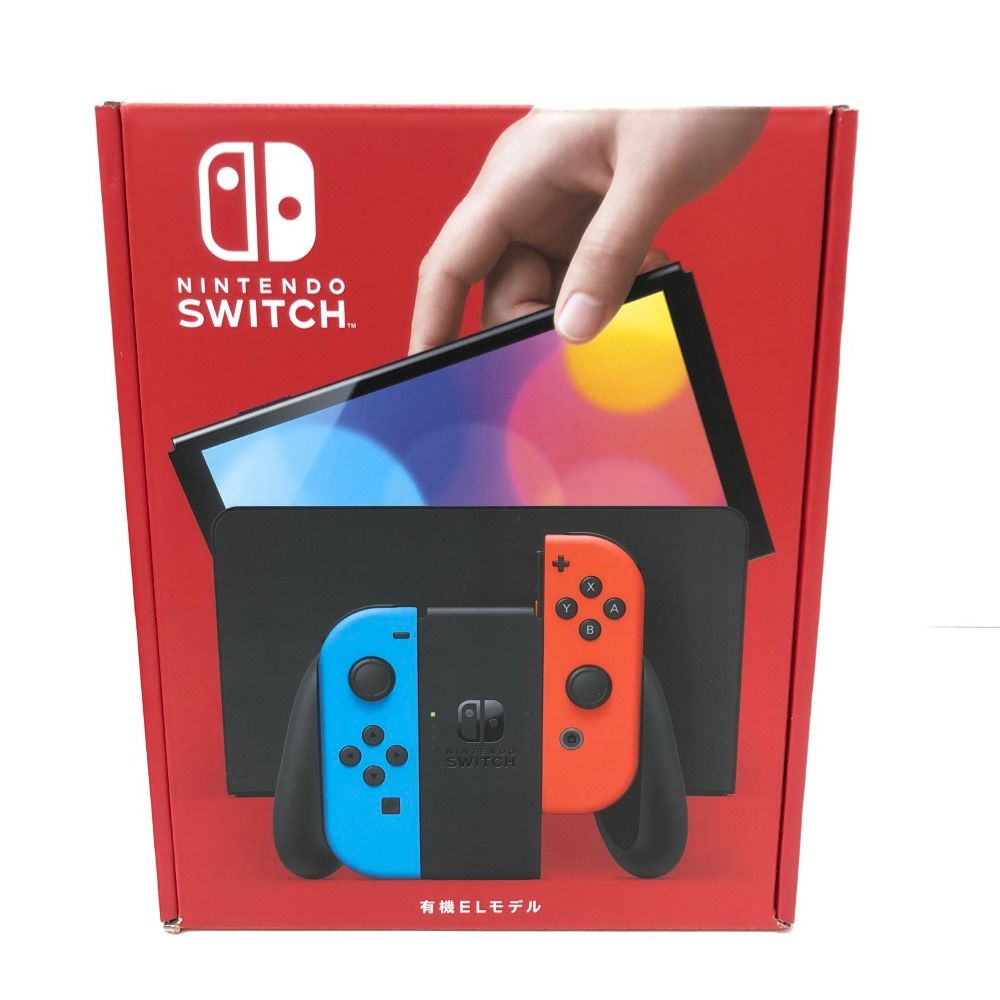 07w0076 nintendo Switch 有機ELモデル ネオンカラー 未使用 ニンテンドー スイッチ ゲーム機  ゲームハード
