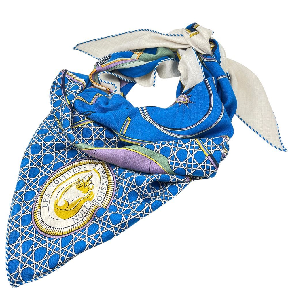 HERMES エルメス トライアングル ジェアン スカーフ ストール