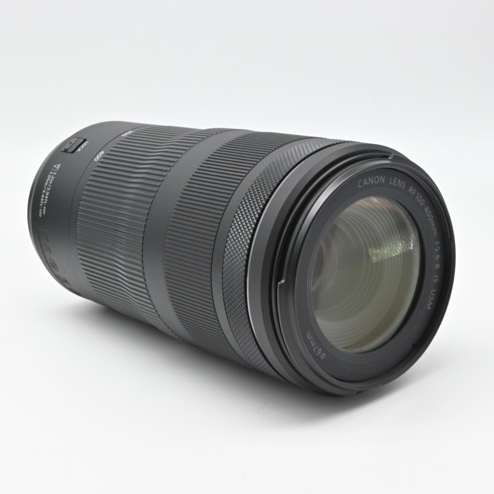  キヤノン Canon 望遠 ズーム RF 100 400 mm F 5 6 8 IS USM ブラック レンズ(ズーム) カメラ