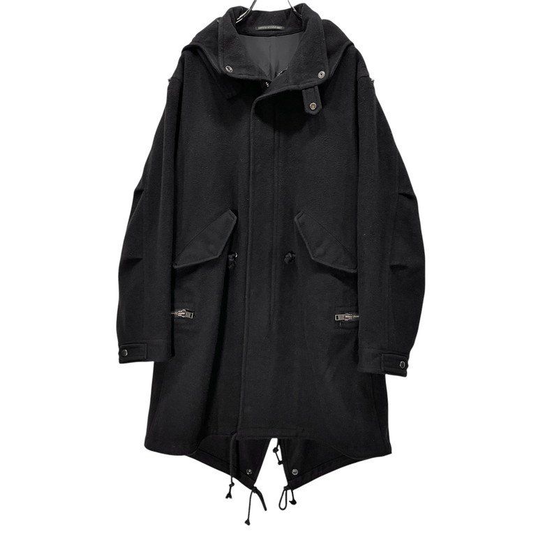 ウノピュウノウグァーレトレ　1PIU1UGUALE3 モッズコート M ファー付 ウノピュウノウグァーレトレ 1PIU1UGUALE3 モッズコート M ファー付