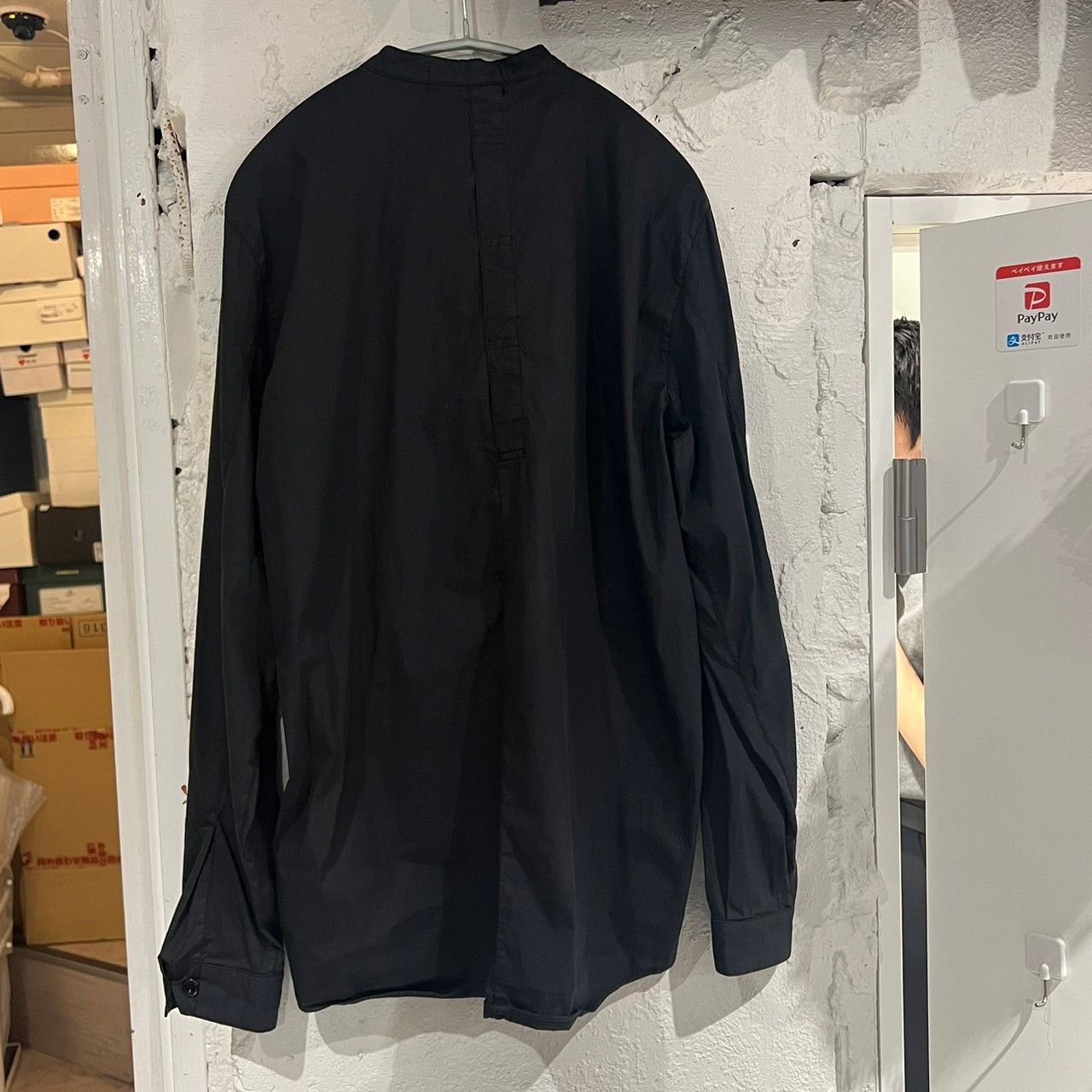 ストーンアイランド シャドープロジェクト バンドカラーシャツ Stone