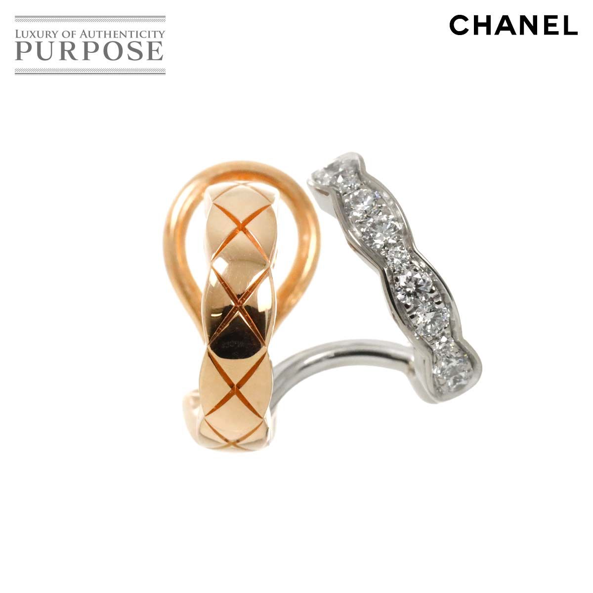 人気のCOCO CHANEL ダイヤモンド風フープピアス 人気のCOCO CHANEL ダイヤモンド風フープピアス CHANEL ダイヤモンド風