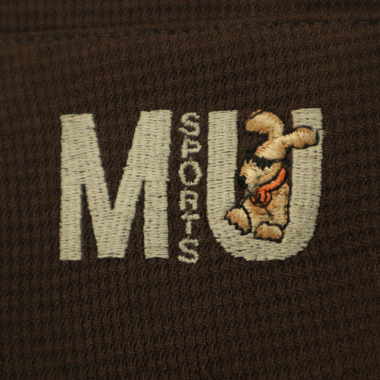 MUスポーツ ミエコ ウエサコ ピンク パンツ 犬 刺繍 ワッペン サイズ42 MU SPORTS ミエコウエサコ ゴルフ 春夏 ロゴ刺繍☆ 2タック
