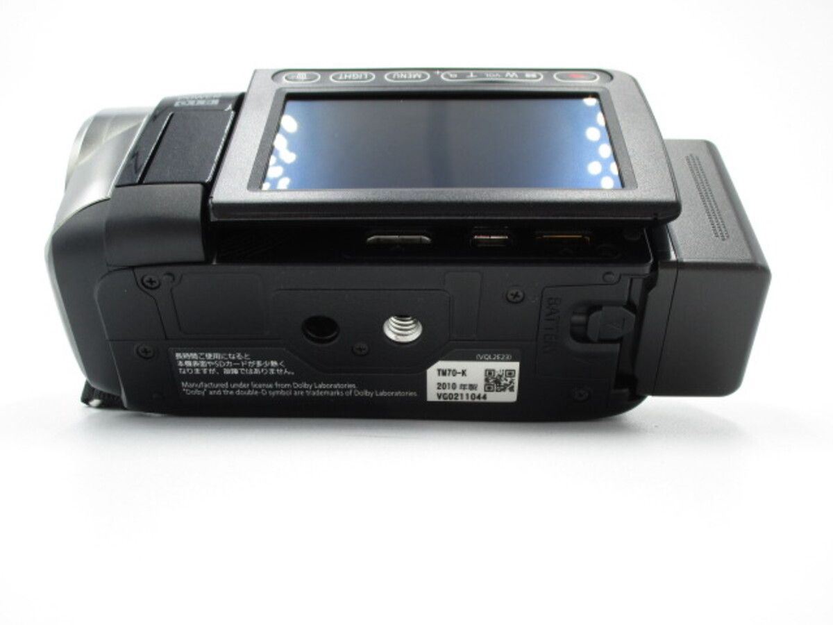 中古】パナソニック デジタルハイビジョンビデオカメラ TM70 ムーン