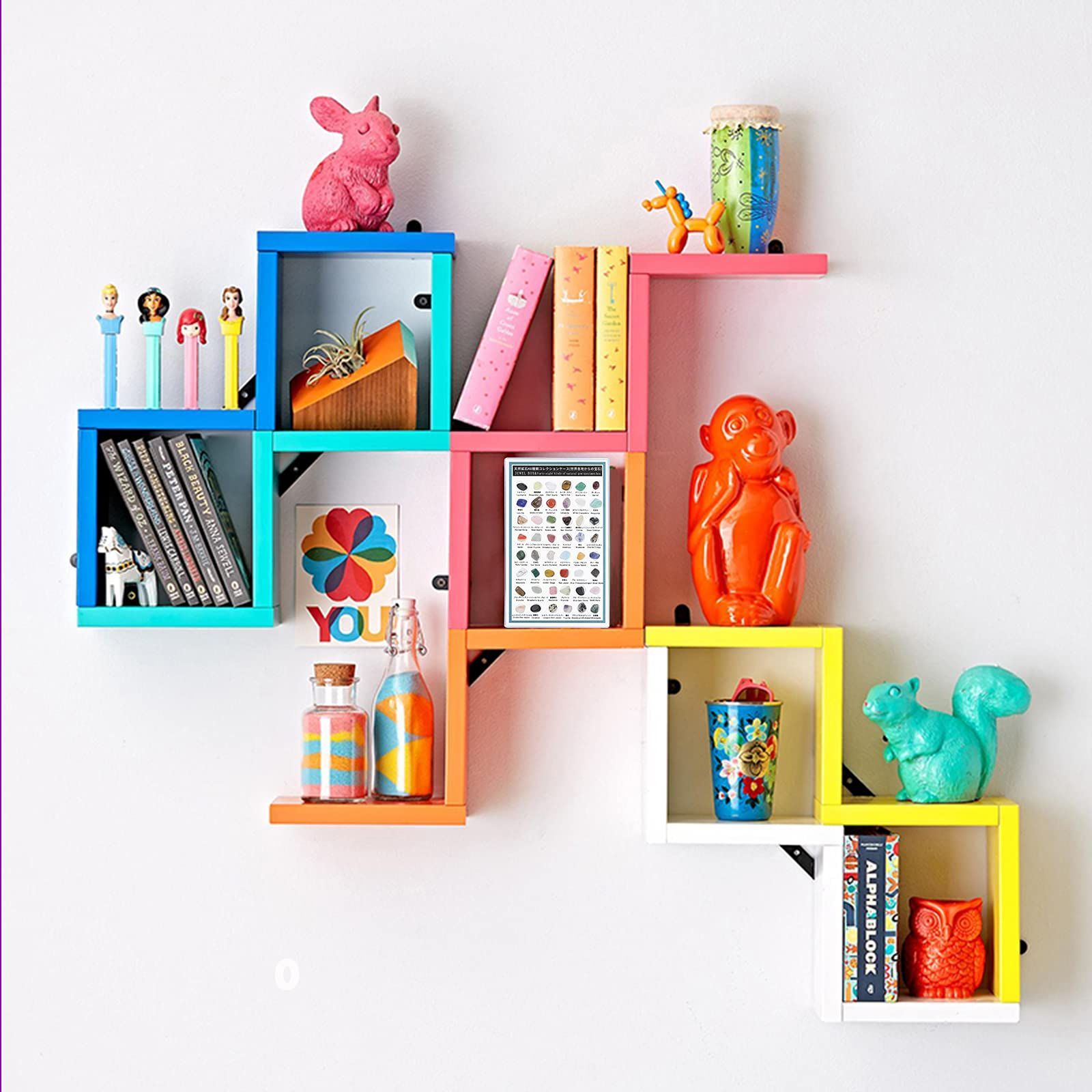 QISHUO 子ども コレクション 鉱石 標本 天然石 子供 天然 岩石 鉱物