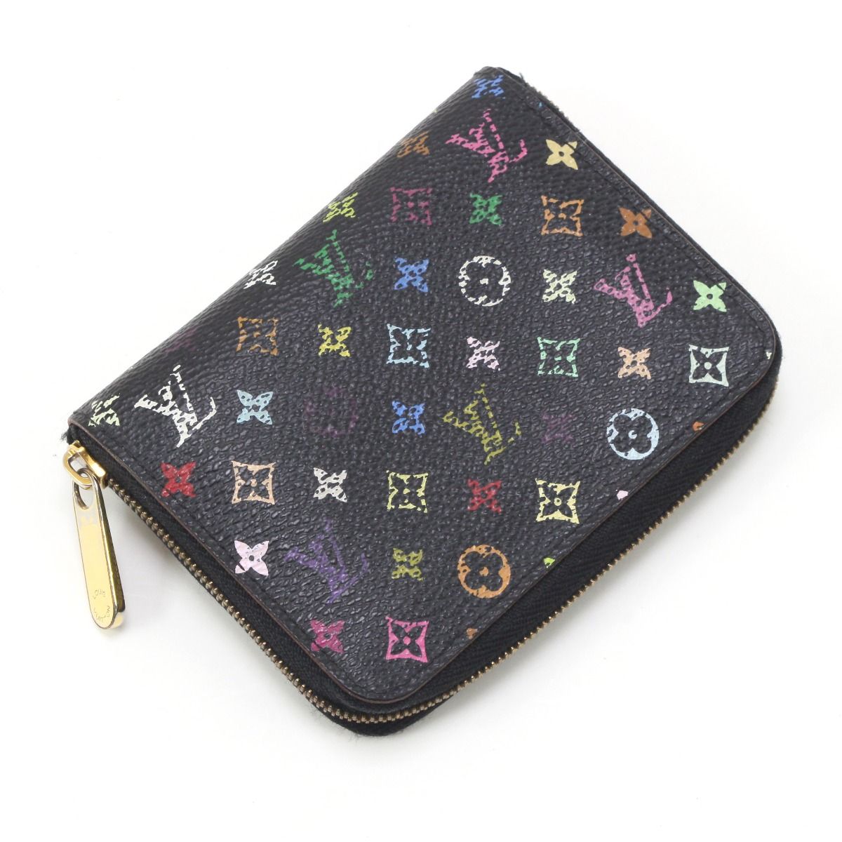 $$ LOUIS VUITTON ルイヴィトン マルチカラー ジッピーコイン パース M93740