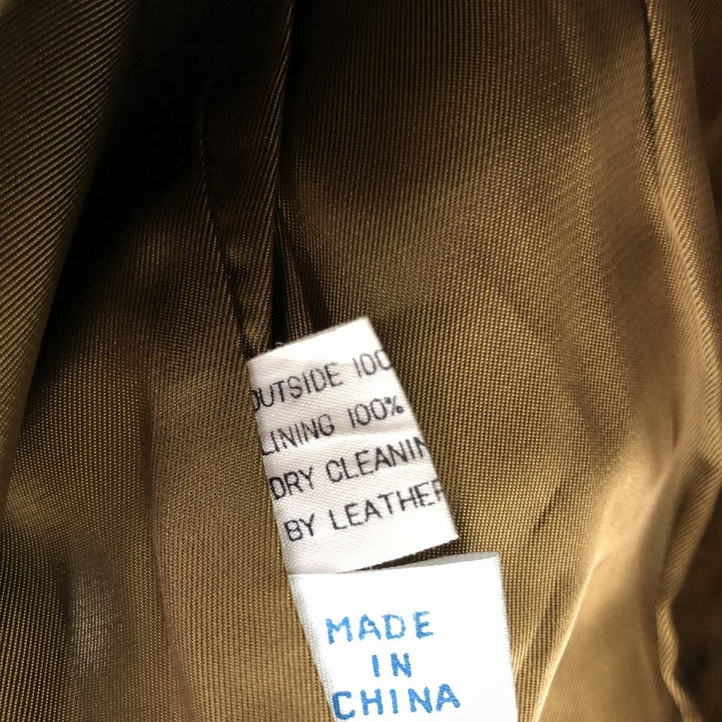 UNKNOWN ジップアップ レザージャケット アメカジ ヴィンテージ  