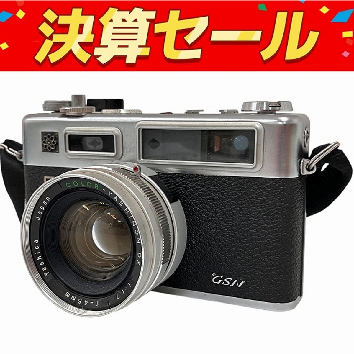 YASHICA ELECTRO 35CC 凄レンズのジャンクカメラGET&レストア