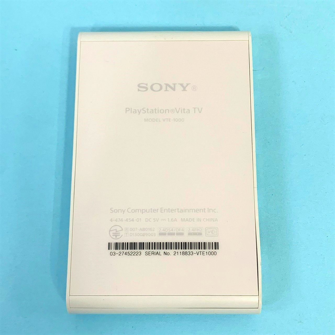 中古】SONY PlayStation Vita TV セット 本体 VTE-1000 コントローラー 