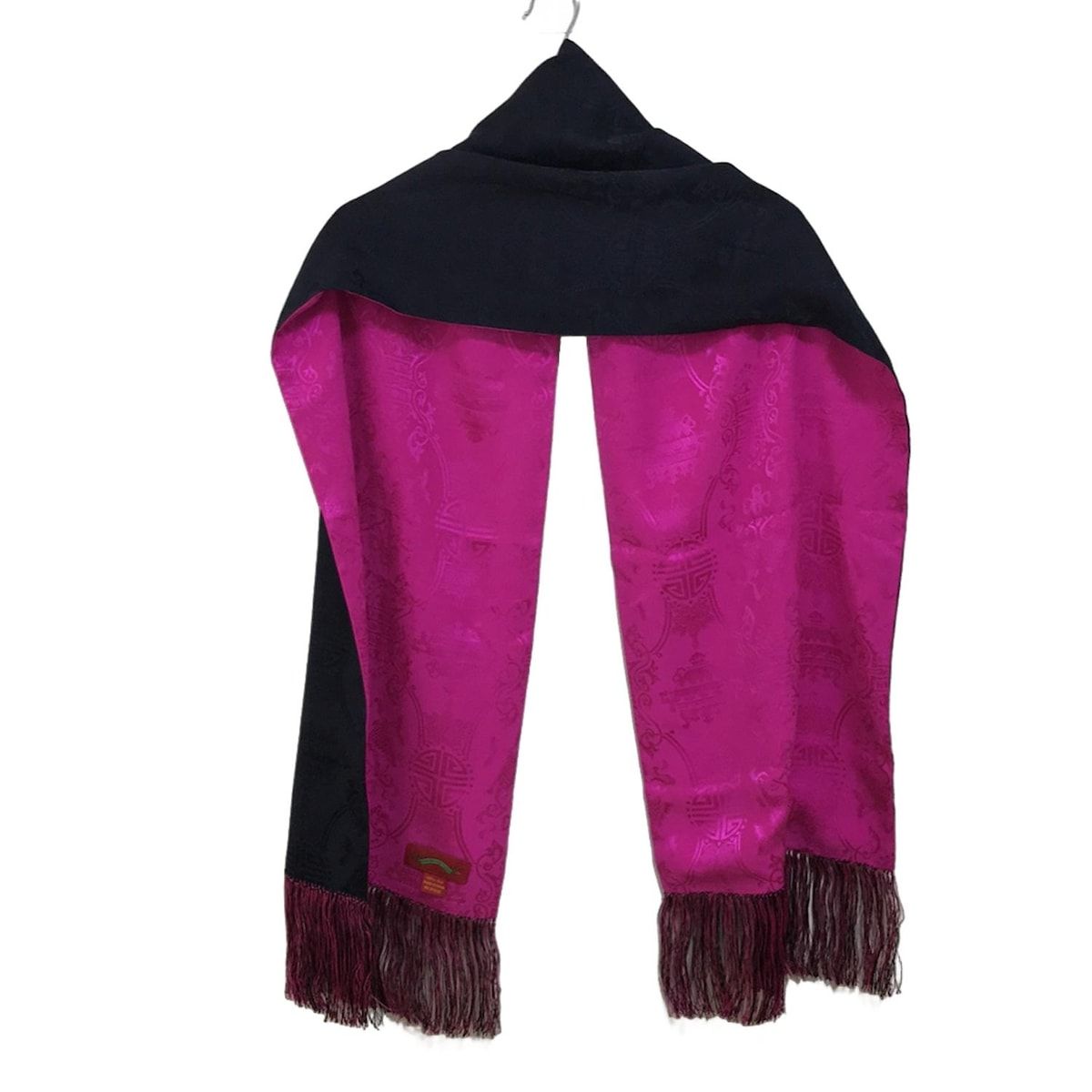 シャンハイタン　ショール　ストール Shanghai Tang(シャンハイタン) ストール(ショール)美品 - ピンク
