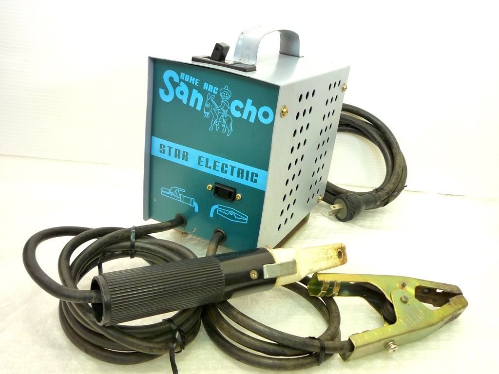 溶接機セット スター電器 サンチョ SKH-40 小型溶接機 ホームアーク Sancho ハンドシールド 手持面 イクラロード 溶接棒 IS-B1 多数