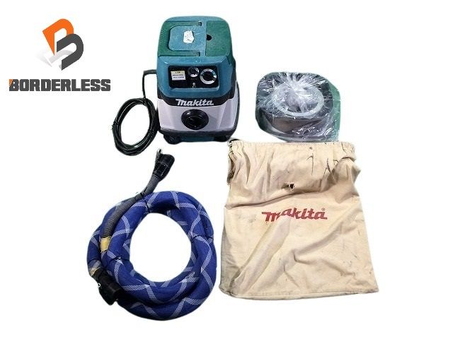 品 makita マキタ 乾湿両用 業務用 無段変速 集じん機 484 本体 アタッチメント
