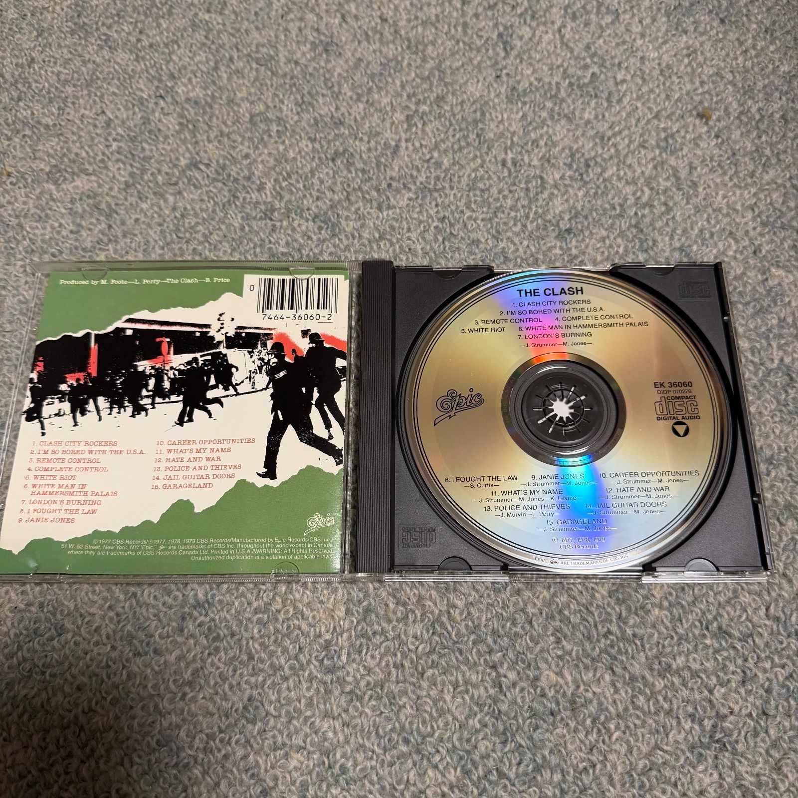THE CLASH CD3枚セット The Clash・Give 